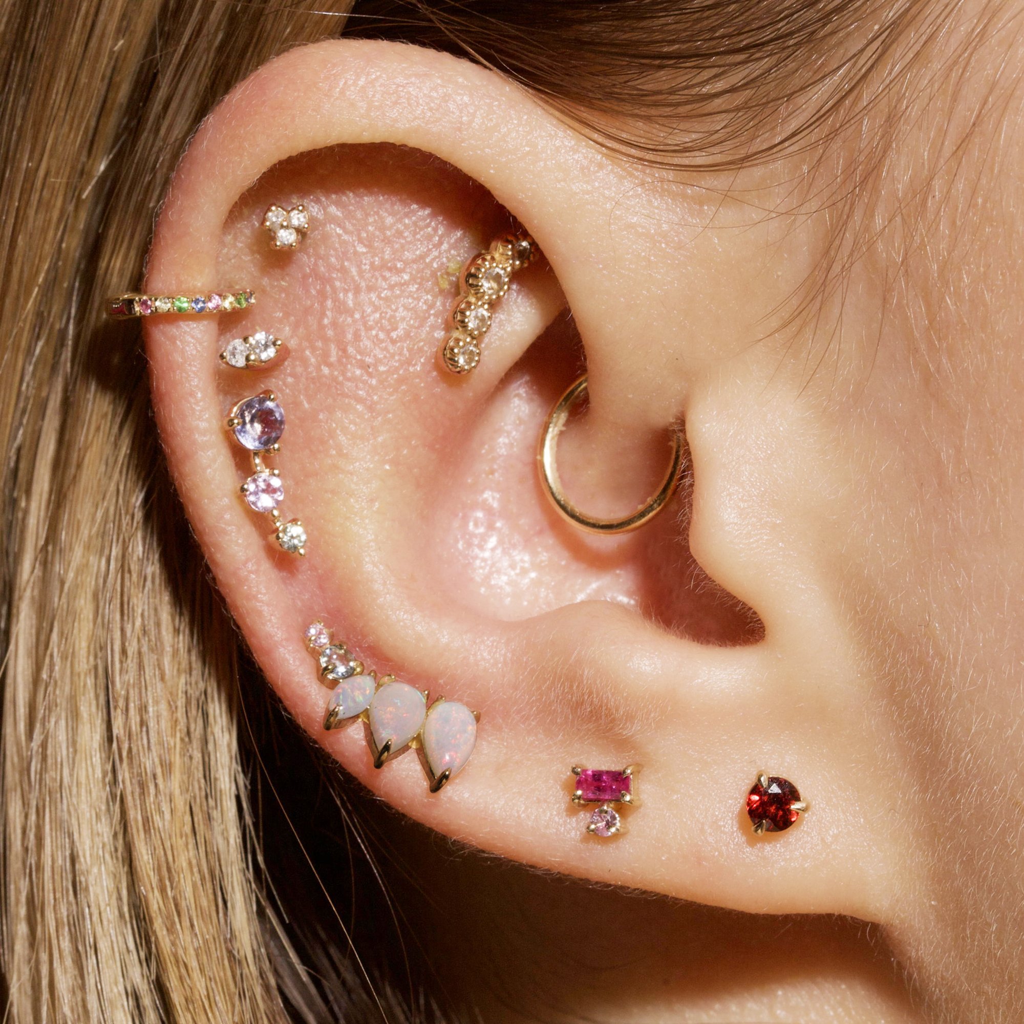 List 100+ Pictures pictures of earring piercings Latest