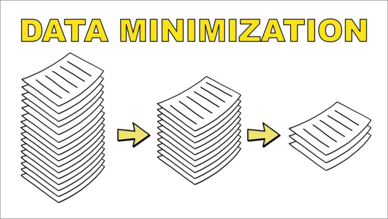 Data minimization