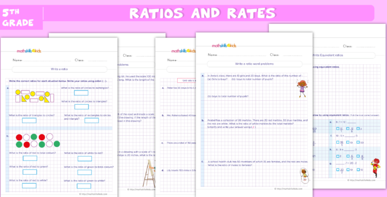 The Significance of 5th-Grade Math Worksheets